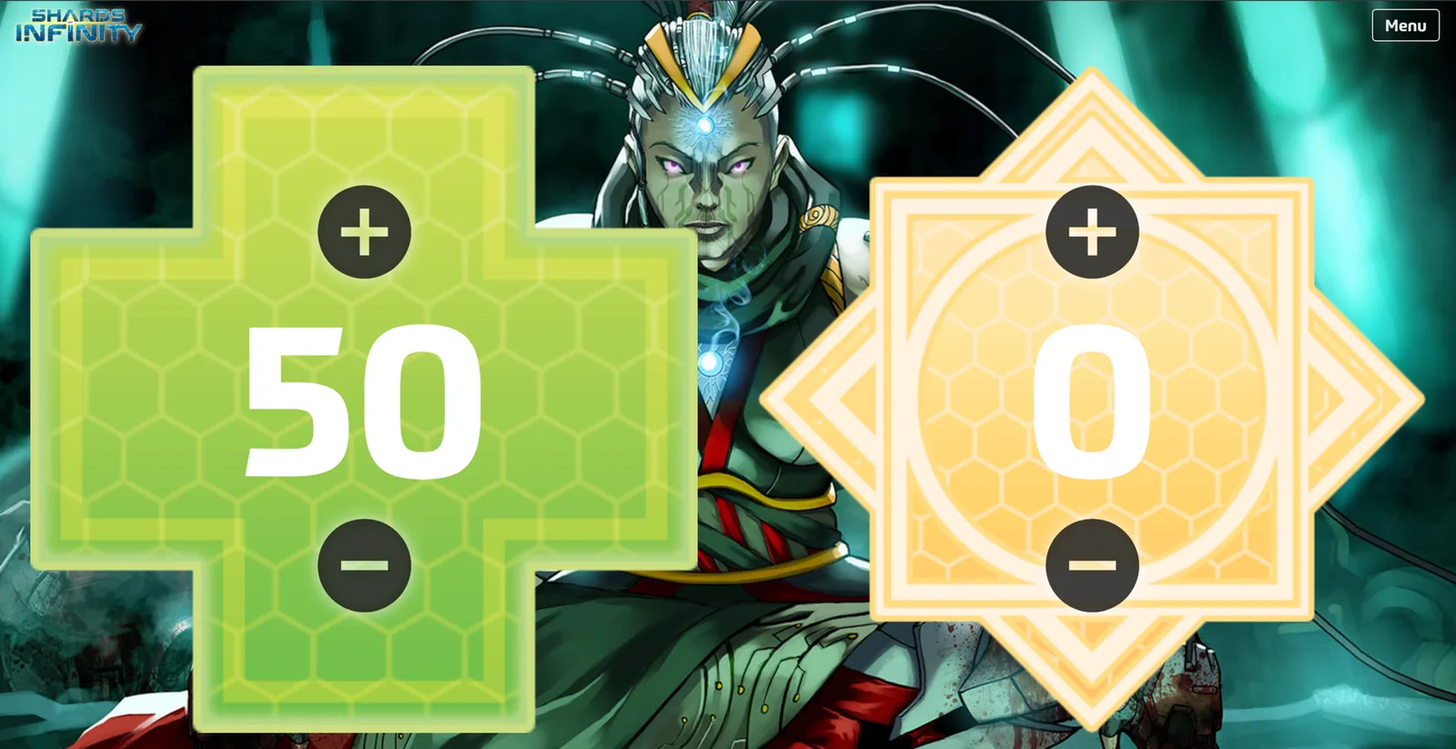 Shards of Infinity: Score Tracker